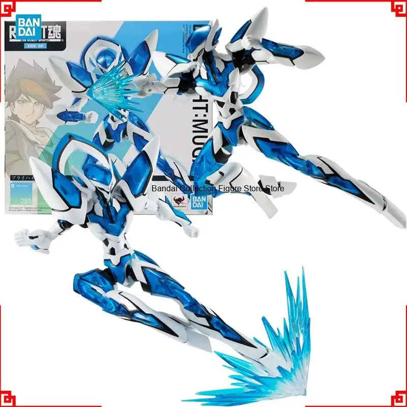 Конструктор Bandai BACK ARROW Model Kit Roboto Spirits Briheight Muga: Аниме-фигурка, коллекционная модель, игрушка для мальчиков, подарок