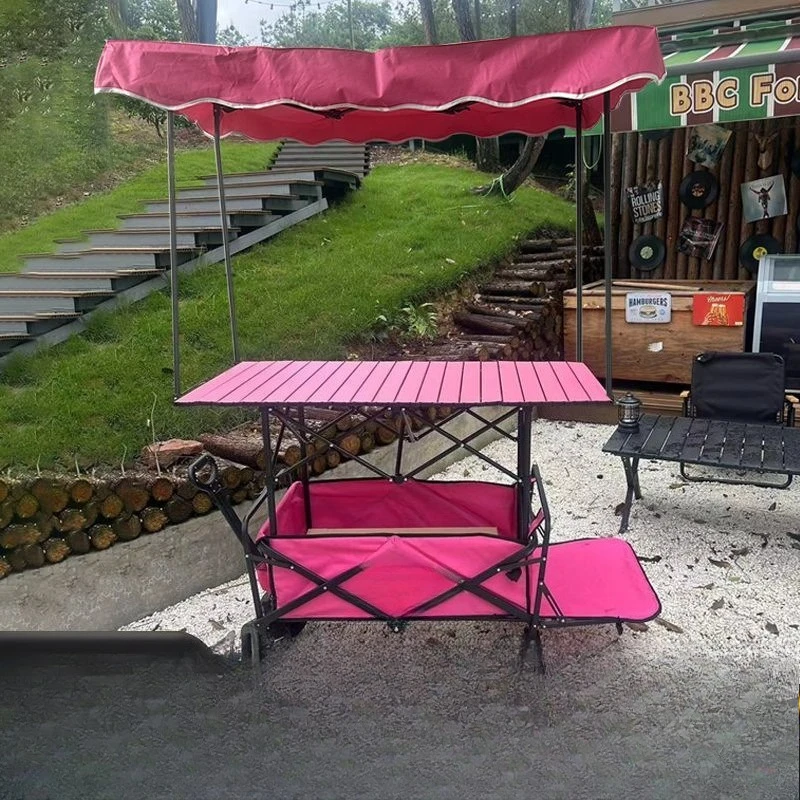

Stall camper detachable with awning Stall car awning portable pull cart Stall trolley