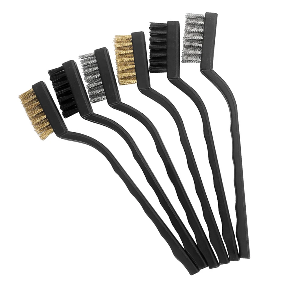 

3 Sets Wire Brush Steel Bristle Multifunction Bottle Cup Sink Cleaning Sink Brush Long Handle Kitchen Tool