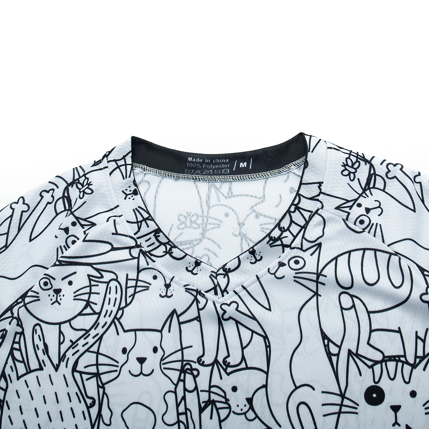 قميص موتوكروس طويل الأكمام ، قميص منحدر ، تي شيرت سباق الدراجات على الطرق الوعرة ، ركوب الدراجات سريع الجفاف ، إندورو بوليرا ، MTB #5