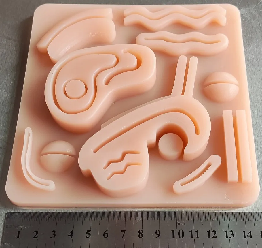 

Surgical simulation laparoscopic simulation training 3D suture general gynecological silicone enterostomy model