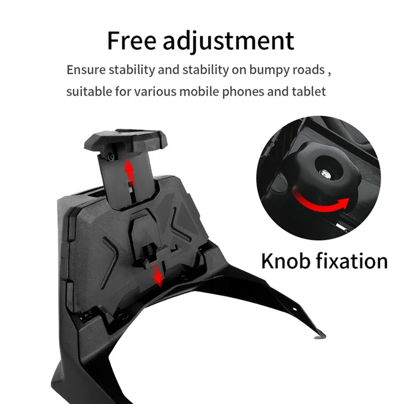 

Electronic Device Holder For Can-Am Outlander 500 650 800 1000 L MAX Phone Tablet GPS Holder Mount With Storage Box