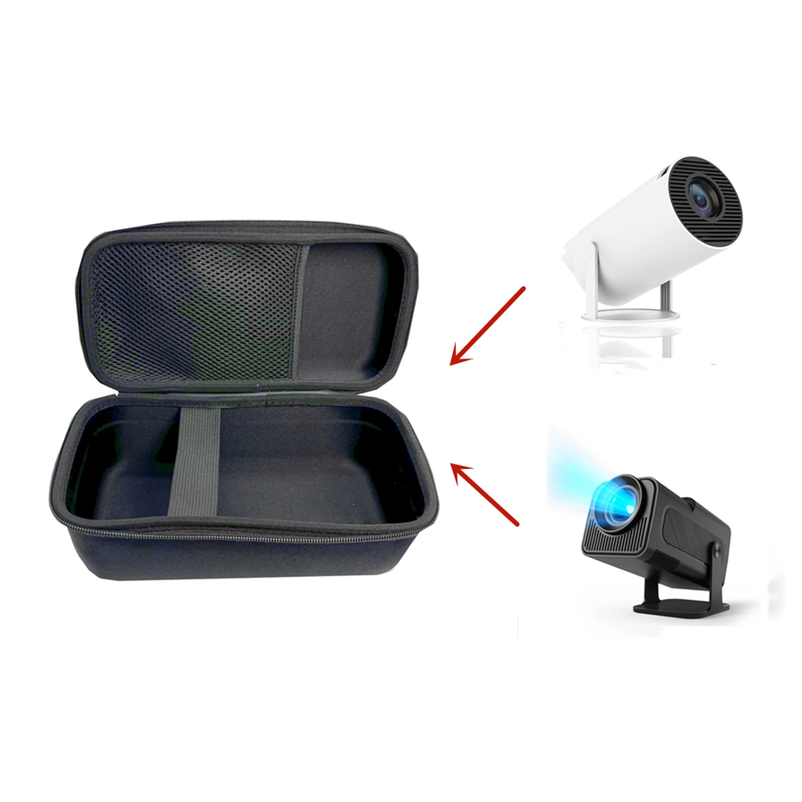For HY320/HY300 Projector Travel Storage Case - Durable Carrying Bag Protector for Portable Projectors