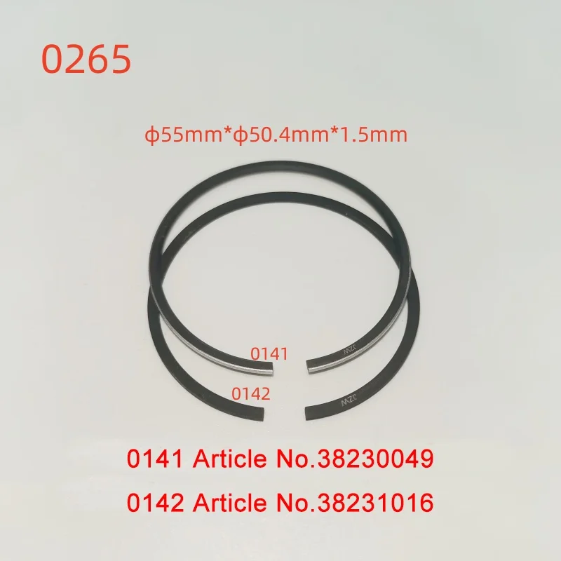 38230049 38231016 4P-15.2 4P-10.2 4VCS-10.2 4VCS-6.2 4VC-10 4VC-6-40P Piston ring for refrigeration compressor