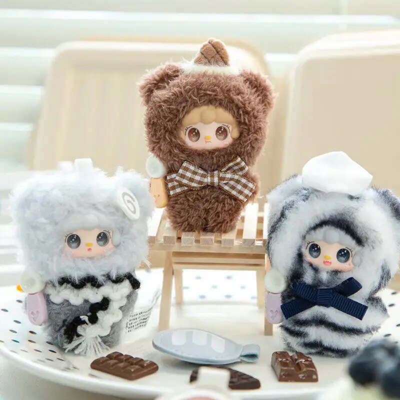 Authentic Yooki Just A Bite Mini Series Blind Box Kawaii Anime Figure Plush Doll Phone Pendant Mystery Box Fans Birthday Gift