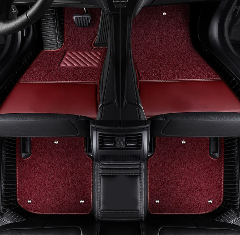Custom Special Car Floor Mats for Mercedes Benz E 200 220d 300 350 450 W214 2027-2024 Top Quality Rugs Double Layers Carpets