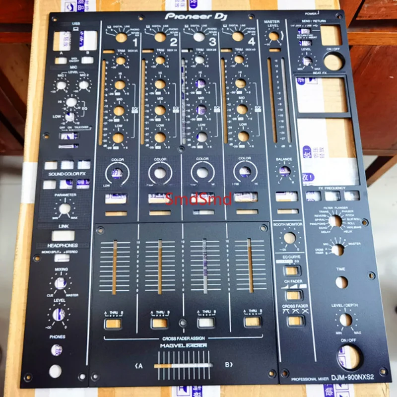DJM-900nxs2 Third Generation Mixer Iron Plate Fader Panel Complete Set