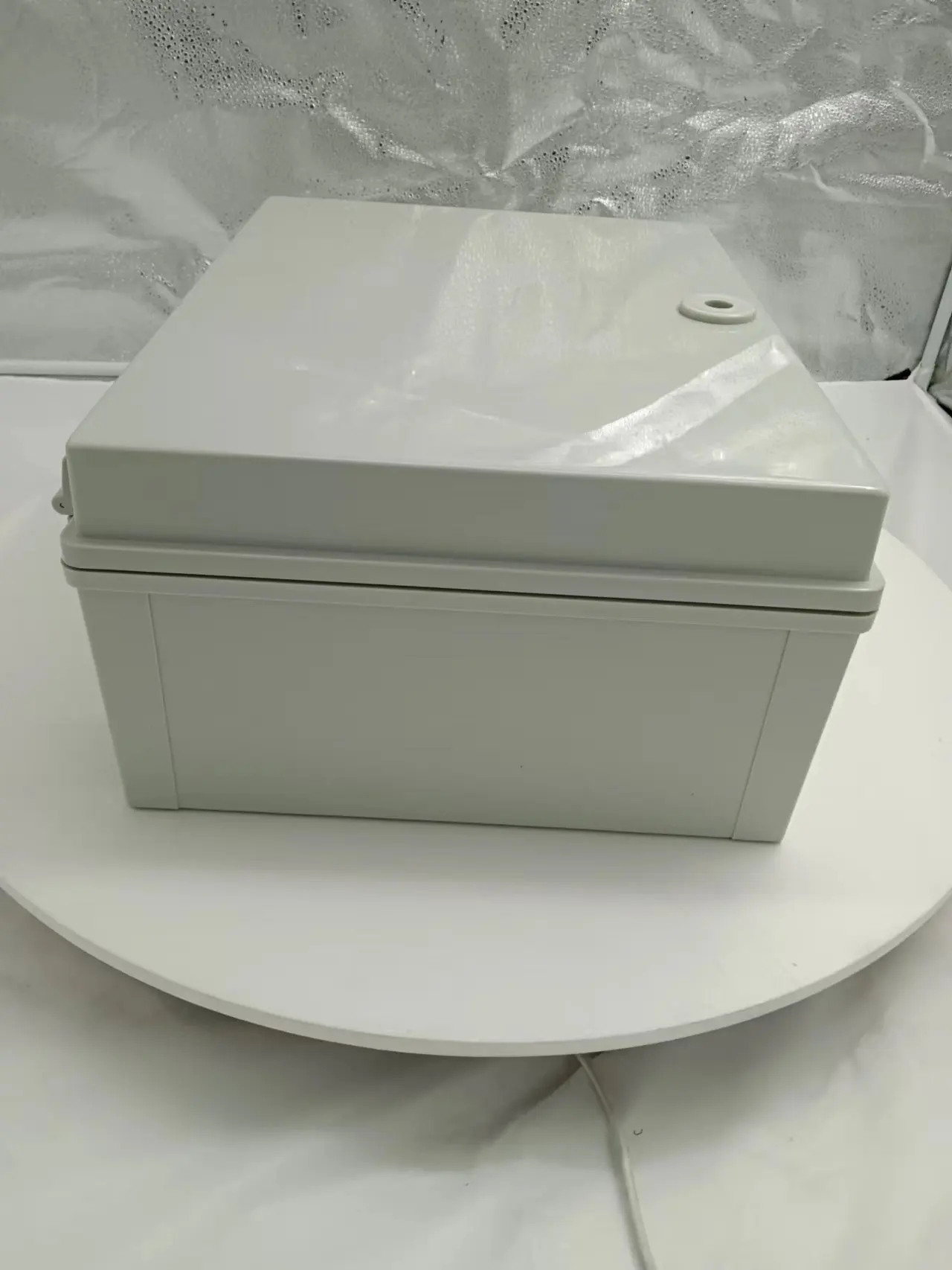 Waterproof Plastic Latch and Hinge Type Junction Box ABS Electric Enclosure Boxes Poly-Carbonate Control Electrical Box-AHSeries