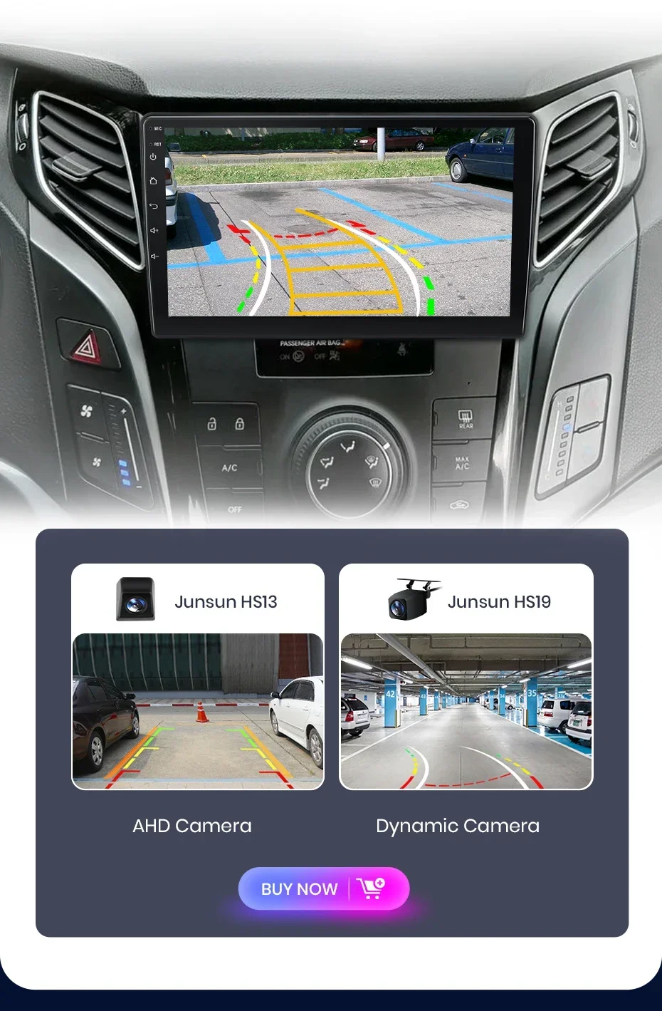 Junsun drahtloses Carplay Android Autoradio für Hyundai i40 2012-2015 2015 Auto intelligente Systeme rds bt dsp 2 din Autoradio – Detail 16