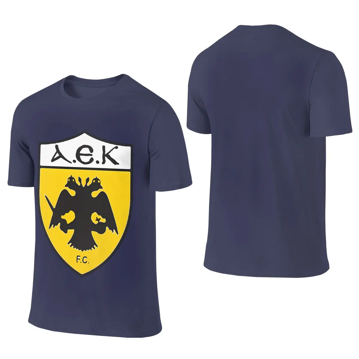 AEK Athens From Greece American Style Reversible T-shirt Fresh And Versatile   Tees