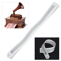 Music Box Blank Paper 100Pcs DIY Composition 15 Note Hand Crank Movement Christmas Gift