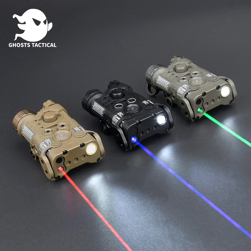 NGAL Optical Red Dot Sight Green Blue Pointer Laser Aiming White Strobe Flashlight LED Accessory Hunting Lamp Fit 20mm Guide Air