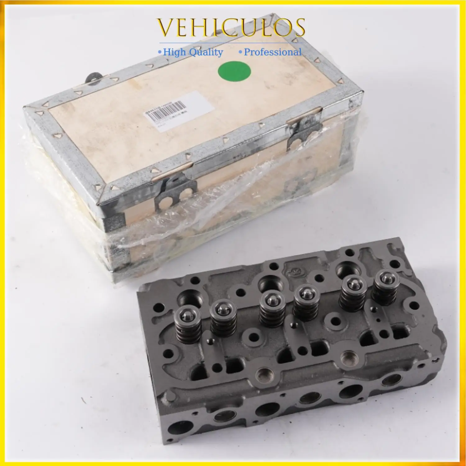 

1 шт. D750 D750B головка блока цилиндров в сборе для экскаватора Kubota 453C 443 Bobcat 220 320