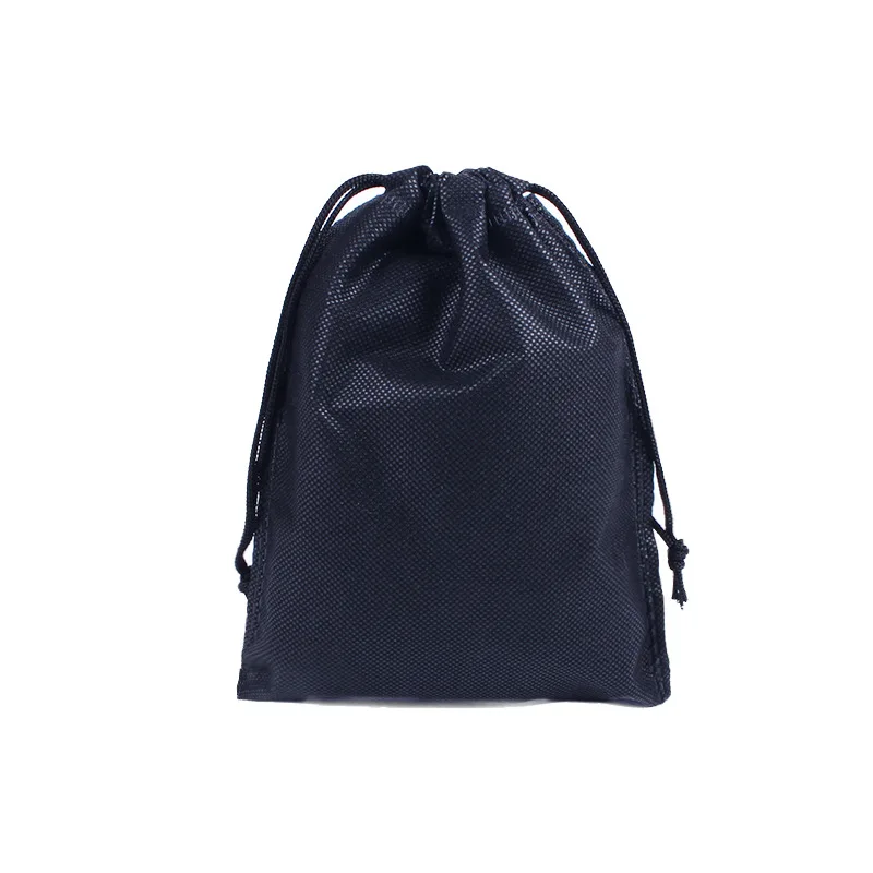 50pcs/lot 16x20, 20x28, 25x36, 35x45cm Non-Woven Fabric Drawstring Bags Shopping Gifts Pouches (Extra Cost for Customised Logo)