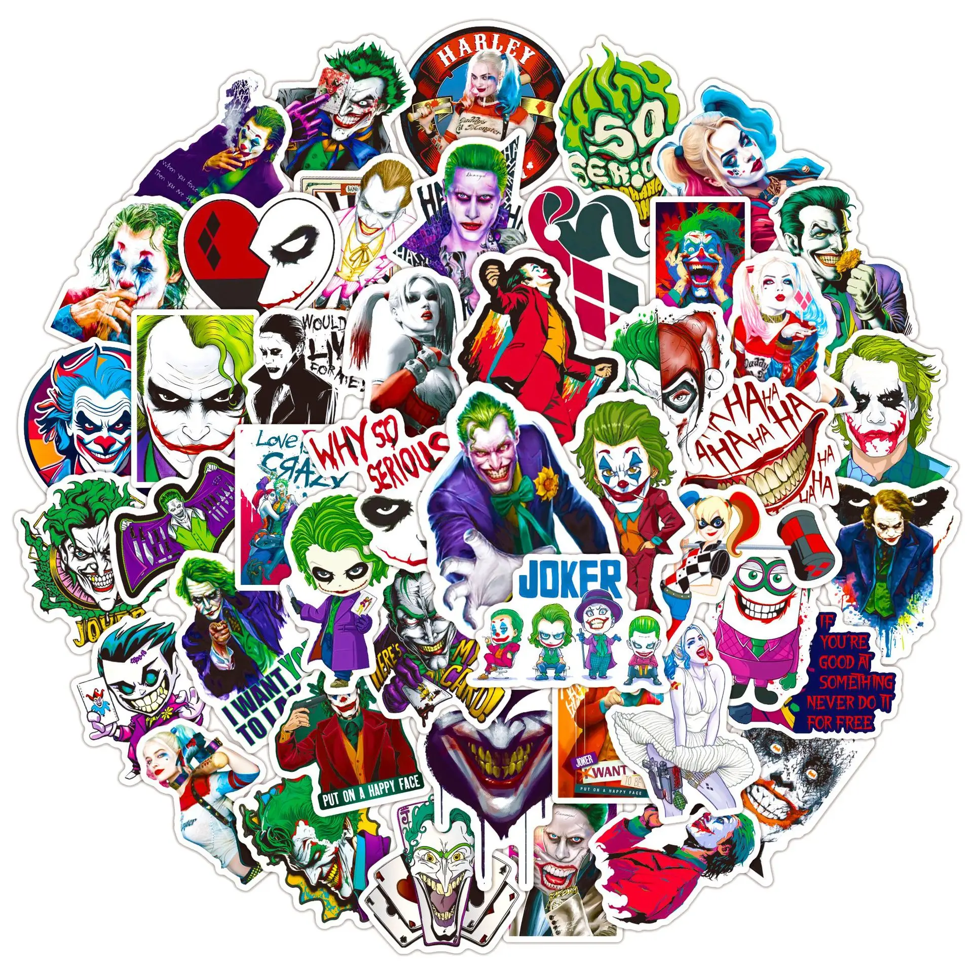 50 Stück Gotham Joker Harley Q – Car Accessories Joker Bewertung und Preis