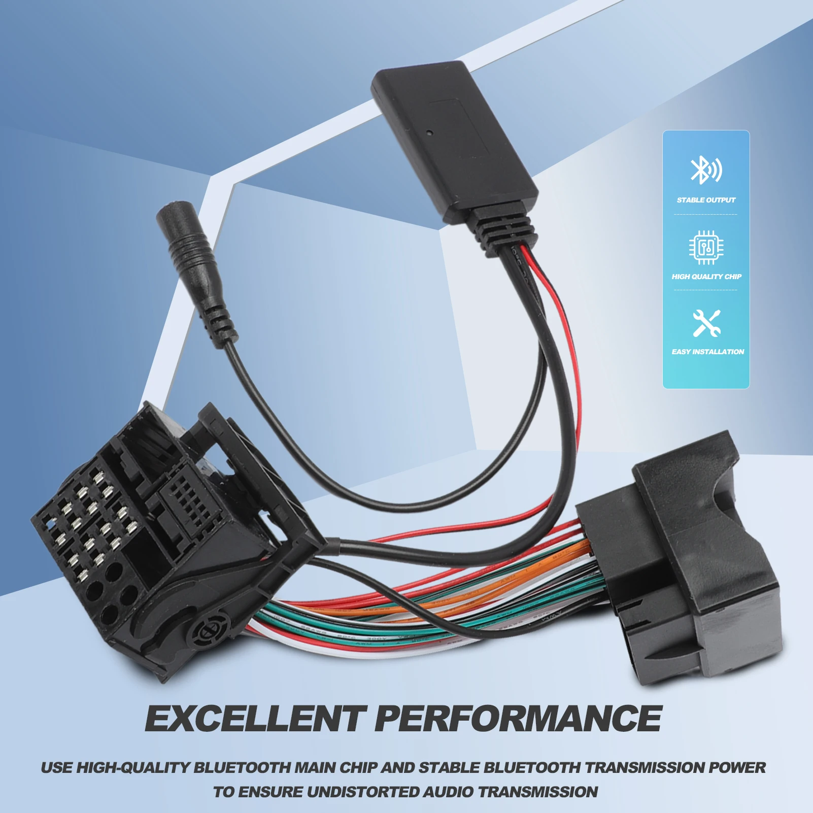 Adapter audio AUX Bluetooth z mikrofonem do BMVV Z4 (E85/E86) X3 (E83) Mini Cooper (R50/JCW) Mini Cooper S R53