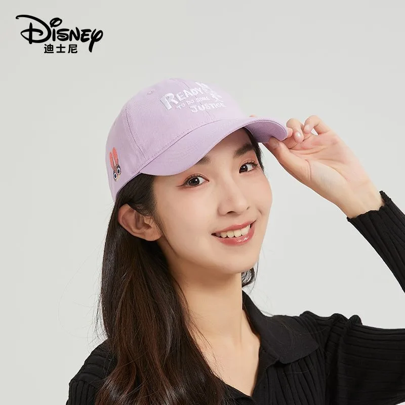 디즈니 만화 귀여운 Lotso Judy Hopps 모자 여성 여름 패션 다목적 모자 쇼핑 선 스크린 양산 야구 모자