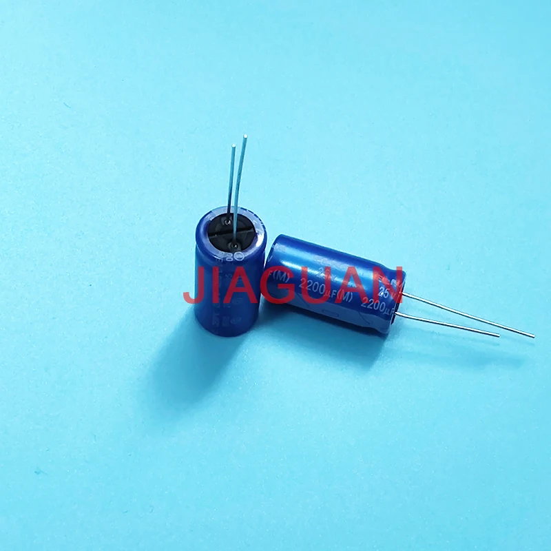 20pcs NEW Thailand ELNA RE3 25V2200UF 12.5X25MM audio electrolytic capacitor 2200uF/25V blue robe 2200UF 25V