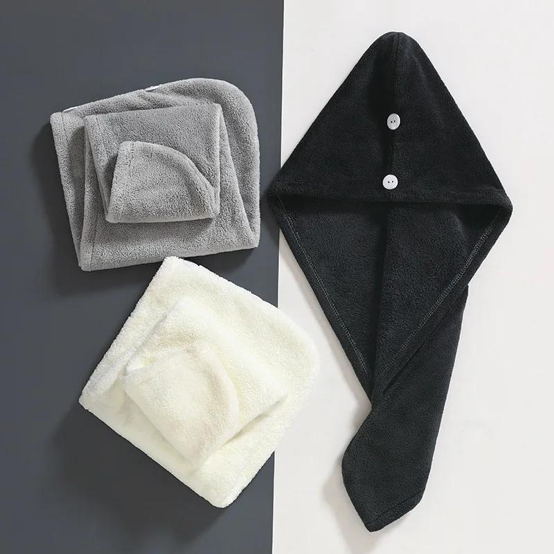 Microfiber Hair Drying Cap – European and American Style, Highly Absorbent, Quick-Drying, Hair Towel and Shower Cap