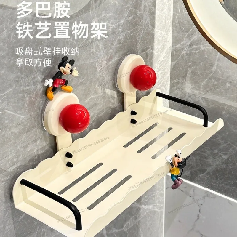For suction cup rack, bathroom, toilet, no punching, sink hanger, toilet wall, avoid hanging storage rack