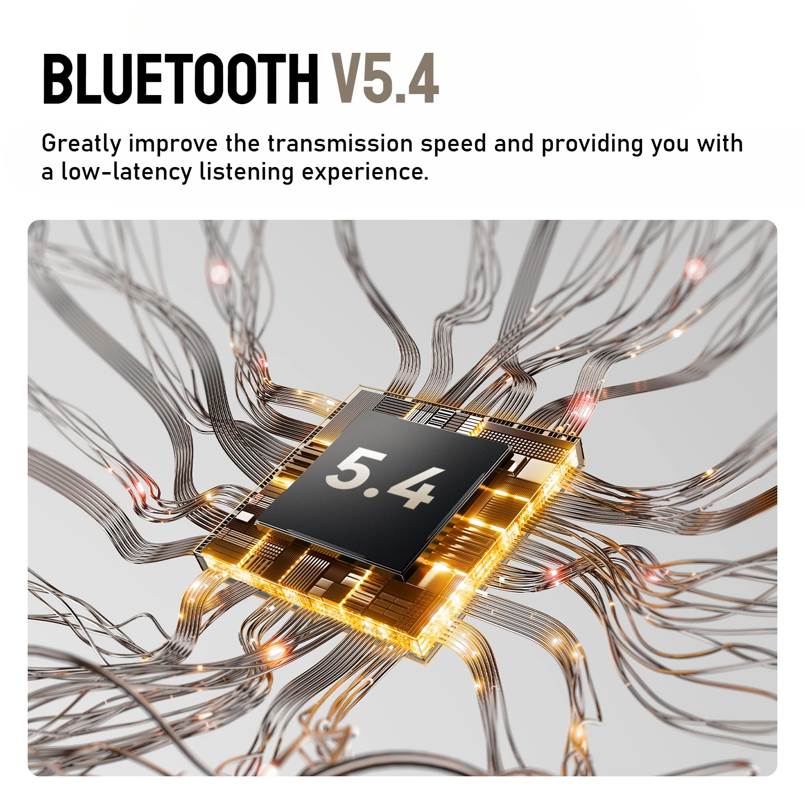 Monster AURA XT02 ANC سماعات بلوتوث 5.4-32dB سماعة رأس بخاصية إلغاء الضوضاء النشطة ألوان متدرجة سماعات أذن لاسلكية TWS