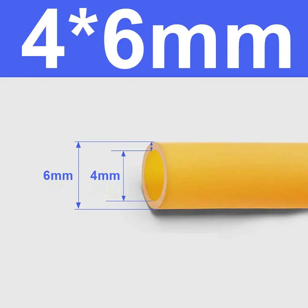 1 шт., 1 м, 4*6 мм/6x9 мм, медицинский резиновый шланг, янтарная латексная трубка, прокалывающая трубка, хирургическая эластичная веревка, аксессуары для личной гигиены