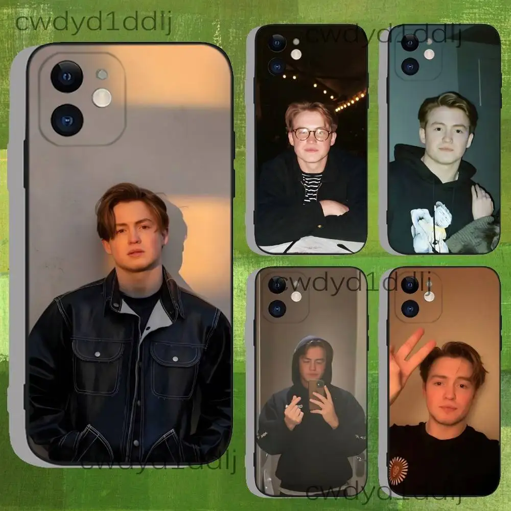 

K-Kit Connor Actor Phone Case For iPhone 15,16,17,13,14,11,12,Pro,Max,Plus,E,Air,Mini Shockproof Soft Cover Fundas
