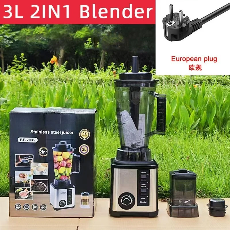 4L 8 In 1 Blender, Stainless Steel Large Capacity Processor, Juicer Meat Grinder For Home Mixing Crushing Home Supply