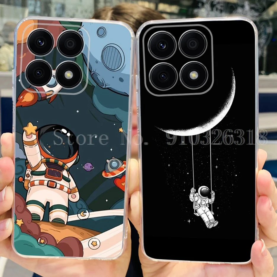 For Honor X8a Case 2023 New Fashion Back Cover For HonorX8a Clear Silicone Soft Slim Phone Case For Honor X8A X 8a Fundas Bumper