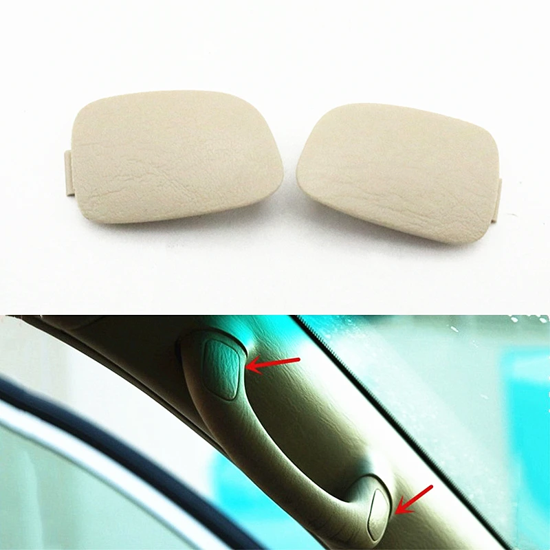 

Car A Pillar Roof Handle Screw Decorative Cover Cap For Toyota Land Cruiser Prado LC120 2003-2009