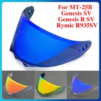 Lente para casco de motocicleta para MT-V25B Genesis SV Genesis R SV Rymic R935SV visera para casco protector de parabrisas accesorios para casco
