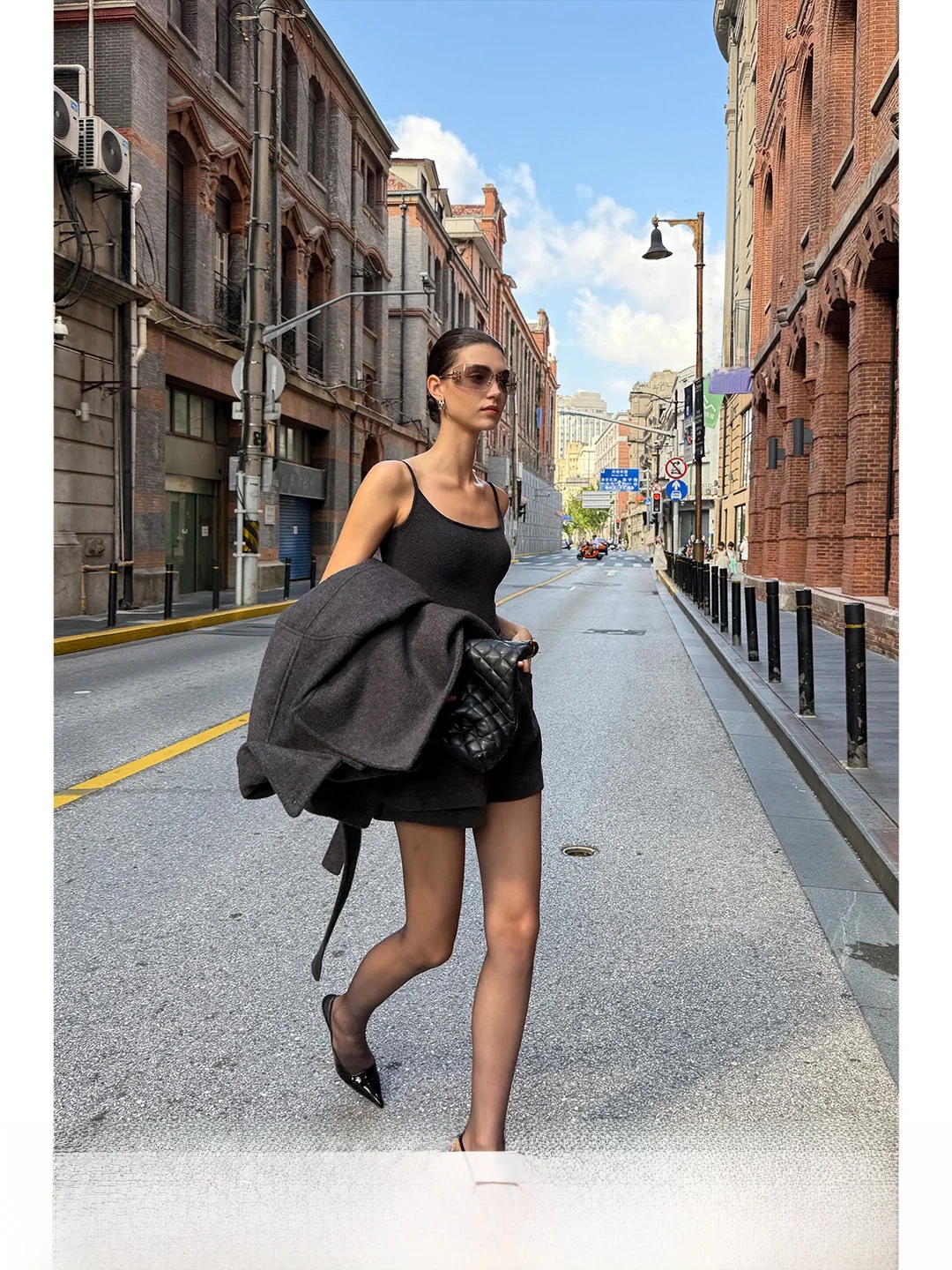Luna7xi Women's U-Neck Slim Fit Base Shirt Inner Wear Strap Soft Draping Elastic Cotton Fleece Thermal Top Casual Commute Style