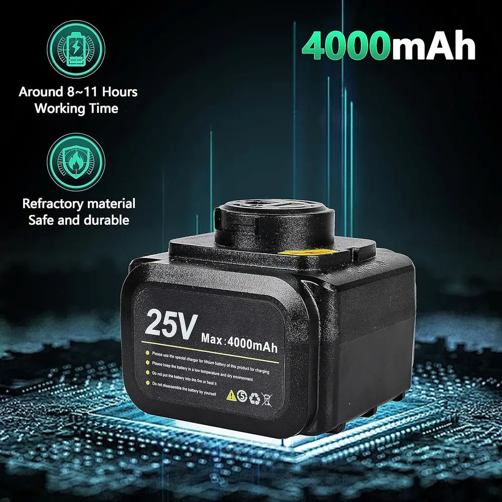 Cesoie elettriche da potatura a palo senza fili, tagliaerba portatile e telescopico 2 in 1 con asta di prolunga pieghevole da 6,2 piedi, lama SK5,1.