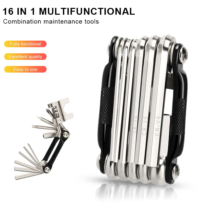 

Велосипедный многофункциональный инструмент, резак для цепи, многофункциональный для MTB, горный дорожный велосипед, гаечный ключ, отвертка, ремонтный многофункциональный инструмент