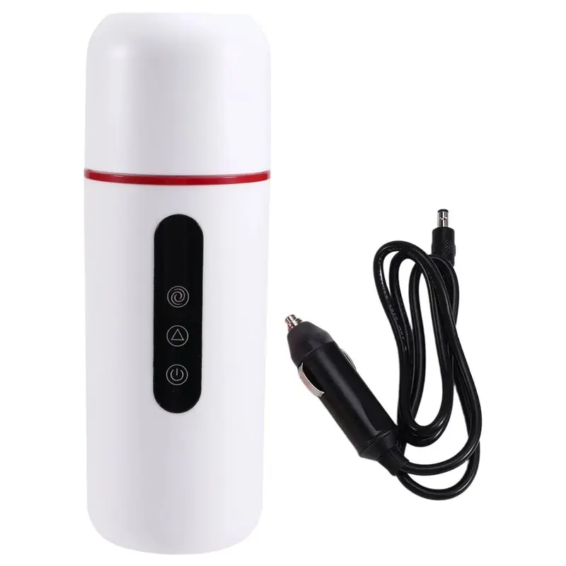 

CKFAM-Car Coffee Heater Portable Water Cup With Heating Function Built-In Magnetic Induction Stirring