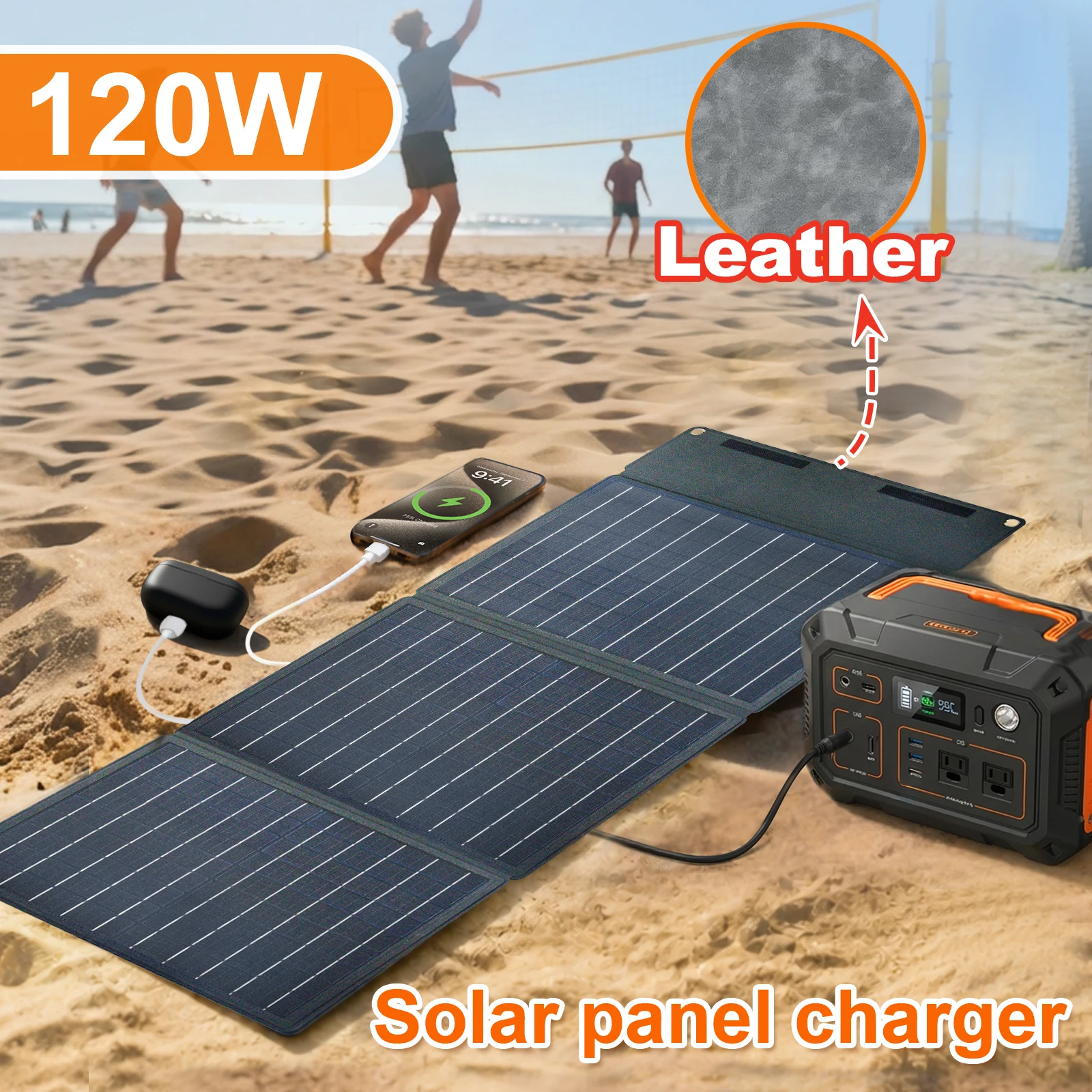120W Faltbares Solarpanel USB- – Outdoor Power Station Bewertung und Preis