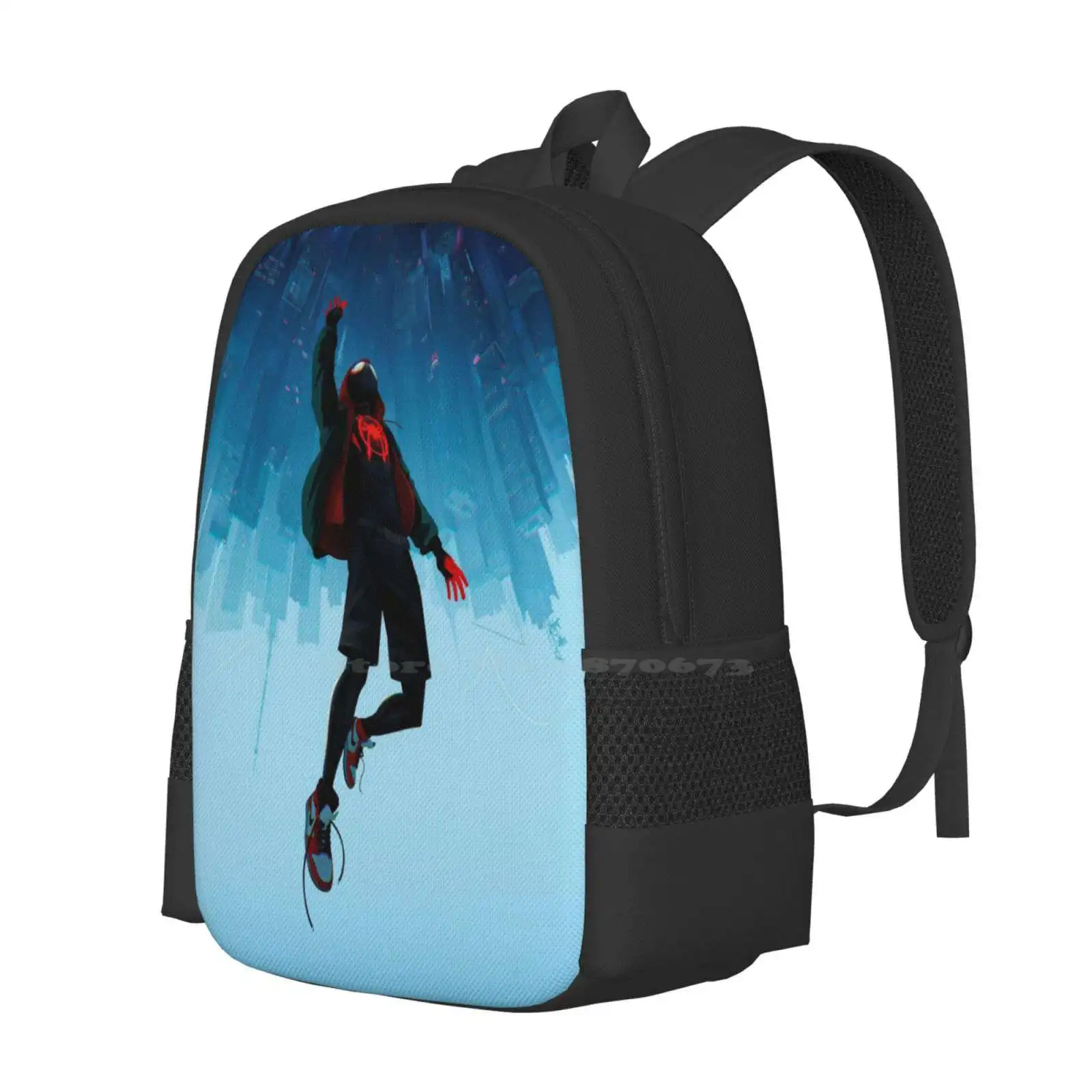 Spider verse Rucksäcke für Schüler Teenager Mädchen Reisetaschen Elvovibes Spider verse Meilen Morales