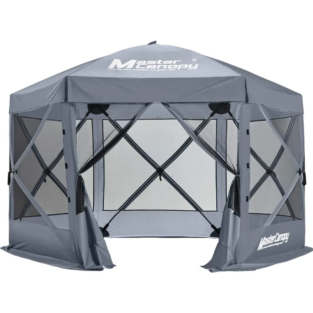 

Gazebo, Portable Screen House Room Pop Up Outdoor Camping Tent 45"L X 7"W X 7"H, 14 Kilograms, Gazebo