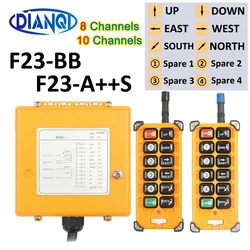 F23-BB F23-A+++S Industrial Wireless remote controller speed control Hoist Radio Control Crane Lift Crane switch 24V 12V 220V