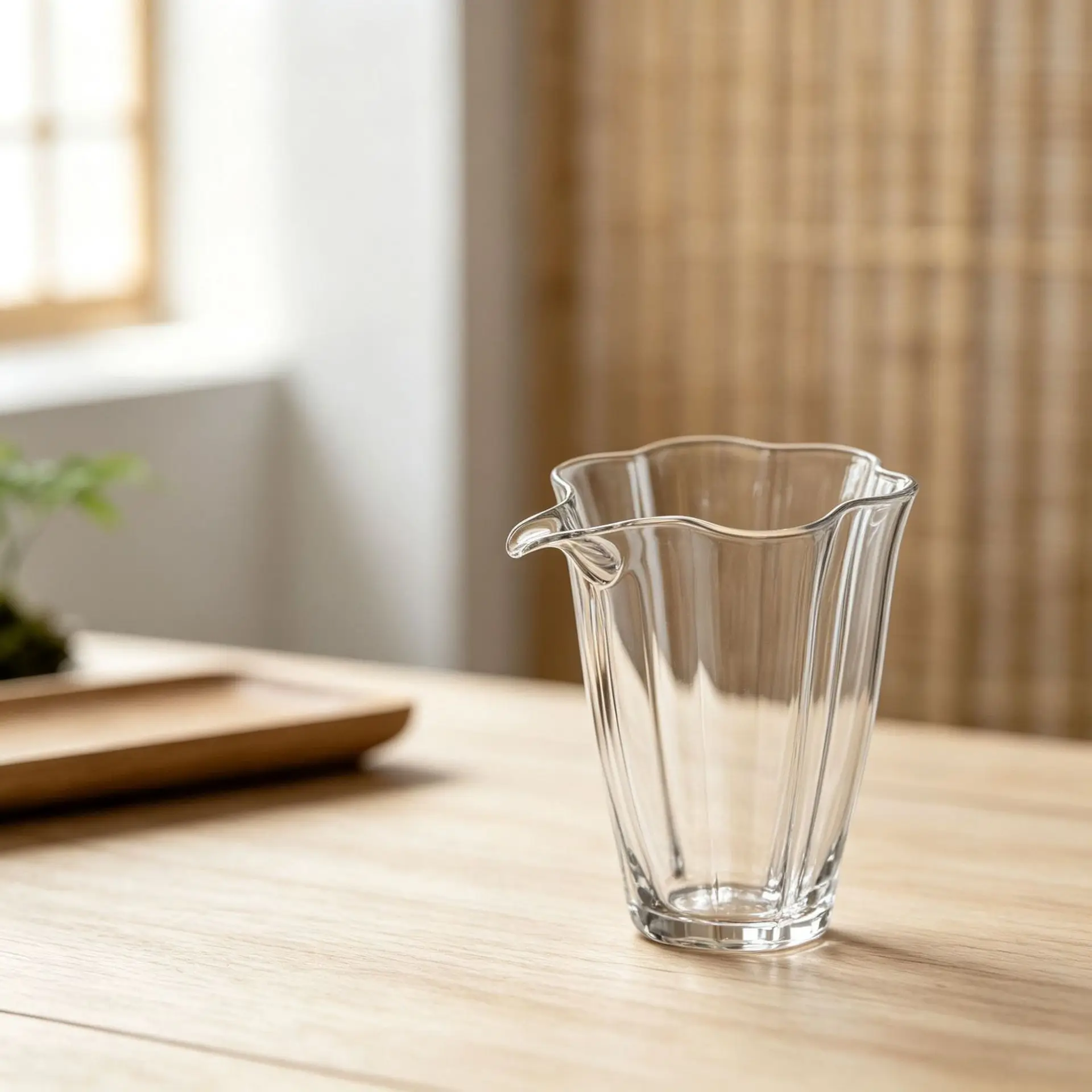 High Borosilicate Glass Fair Cup Thickened Heat-resistant Tea Dispenser Japanese Style Tea Sea Not Hot To Touch High-end