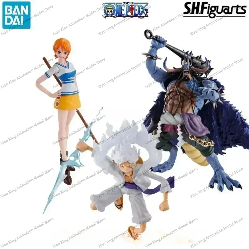 100%Original In Stock Bandai SHFiguarts SHF One Piece Sanji/ Luffy/ Zoro /Law /Yamato/ Nami /Kaidou/ Eustass Kid  Anime Figures