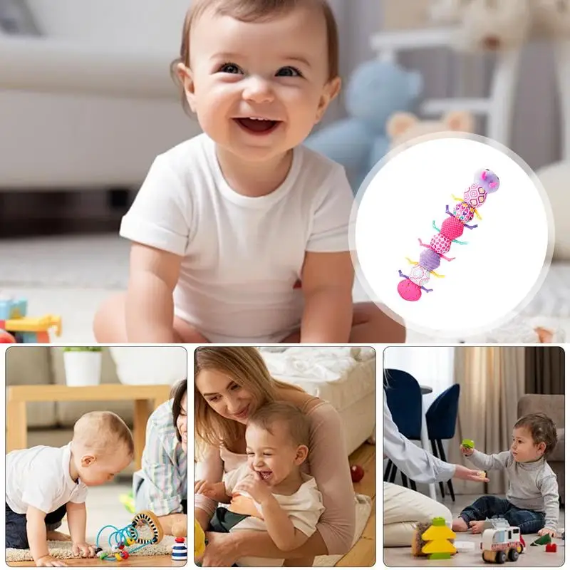 Jouets apaisants pour enfants, règle, beurre, musical, hochet en peluche, développement mentaires oriel, portable, confortable, recommandé