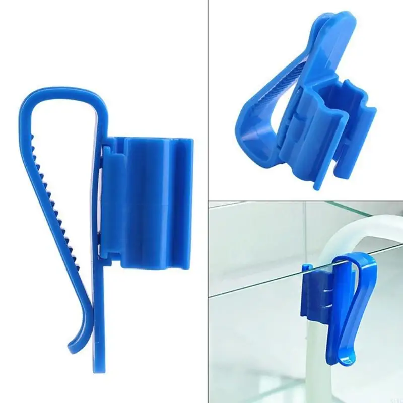 Fish for Tank Hose Holder Plastic Adjustable Pipe Clamp Holders Aquarium Hoses C Q5WC