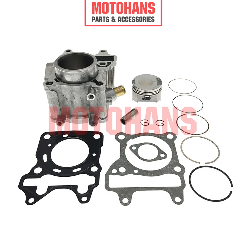 BX24030094 52.4MM BORE CYLINDER KIT FOR HONDA SH125 AD I ABS ANC I MODE PCX125 CLICK125I FORZA125 12100-KZR-600  Honda SH 125 A
