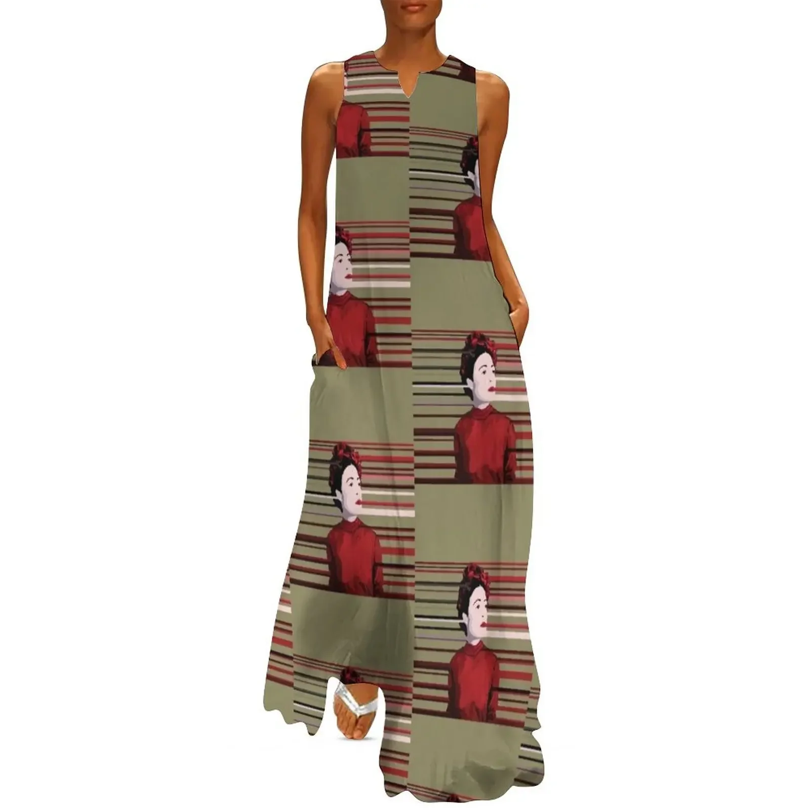 

Sarape Natalia Lafourcade Long Dress dress summer elegant women's sets african dresses for woman women's summer dress 2025