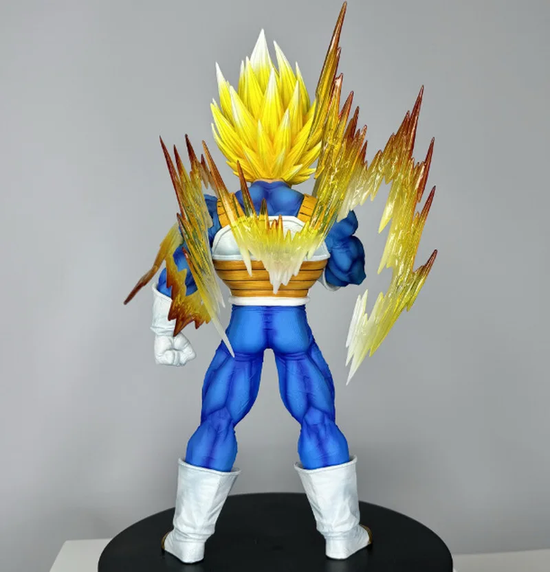 

Фигурка CS Dragon Ball Super Saiyan Vegeta GK, 32 см, высококачественная коллекционная статуэтка, модель для декора рабочего стола для любителей аниме