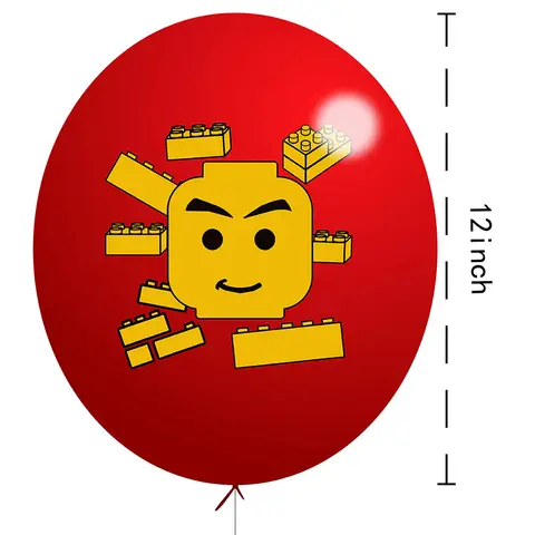 8 best sales लेगो जन्मदिन की सजावट - №3