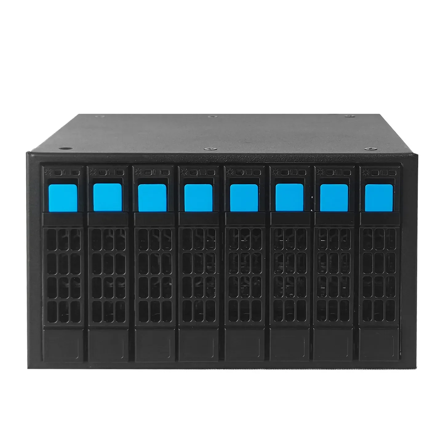 Tower Storage Accessory, 2 Optical Drive Slots Convert To 8‑Bay 2.5in Hot‑Swap Hard Drive Module With SATA Backplane