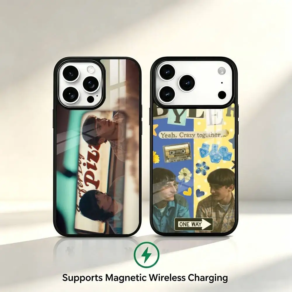 Byler F-Fanar-r Phone Case For iPhone17,16,15,14,13,12,11 Plus,Pro Allows magnetic wireless charging