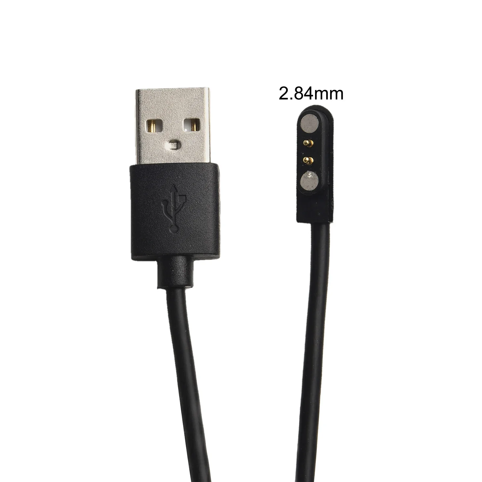 For Q12 Smartwatch Charging Cable Built With PVC Material For Long-Term Use And Precise Fit For Multiple USB Charging Sizes